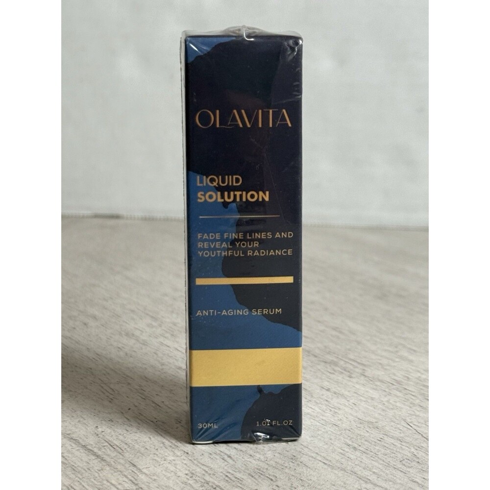 Olavita Liquid Solution For Visibly Firmer And Radiant Skin 2 Weeks 1oz 30mL New